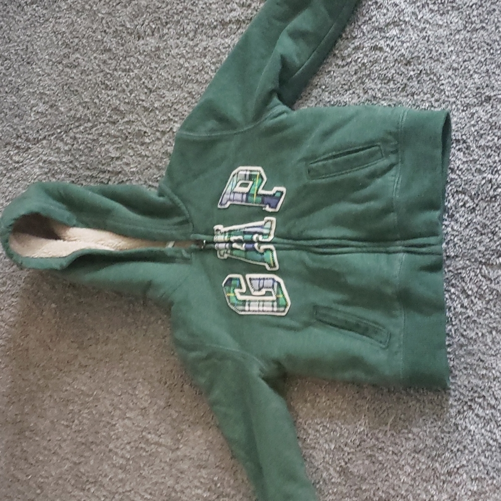 Gap sherpa lined zip up